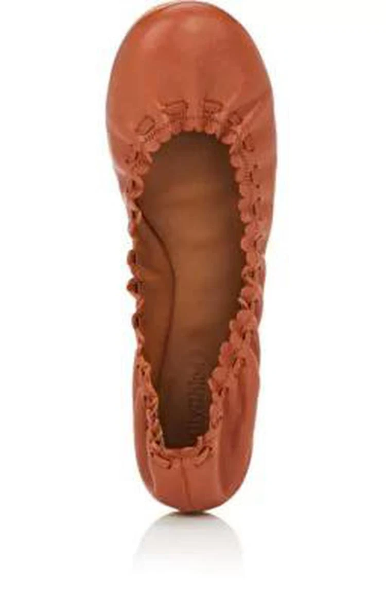 商品See by Chloé|Scalloped-Detail Leather Flats,价格¥856,第4张图片详细描述