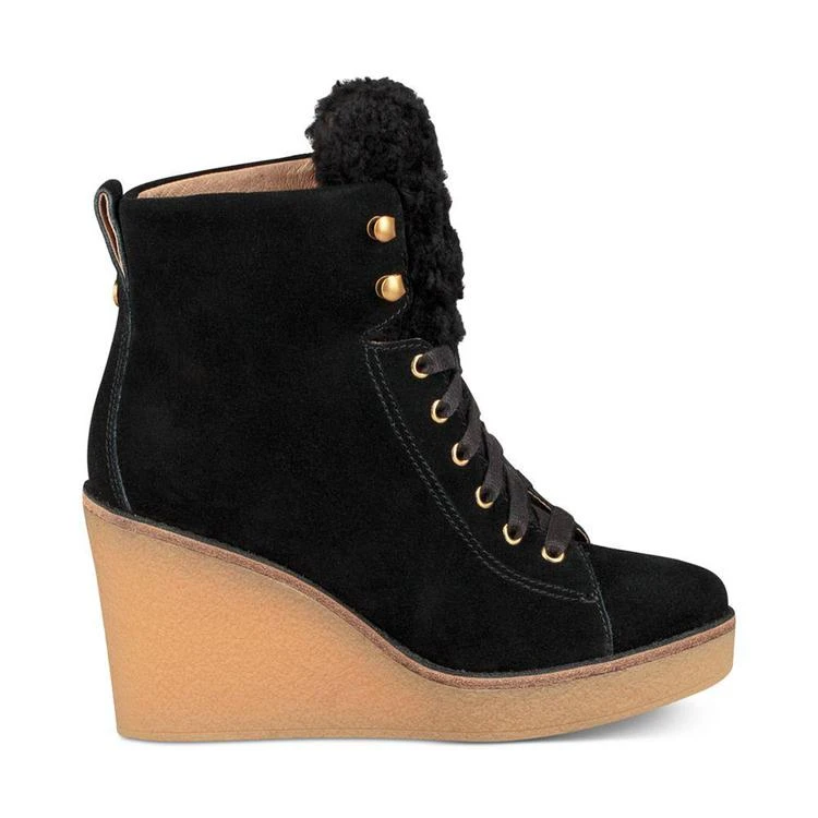 商品UGG|Women's Kiernan Wedge Lace-Up Booties,价格¥738,第2张图片详细描述