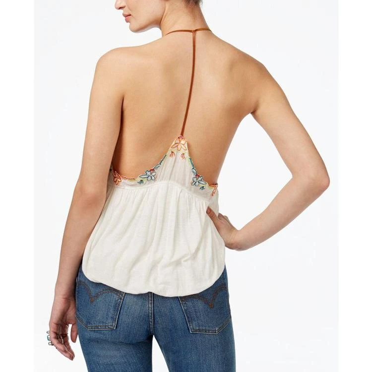 商品Free People|Island Time Embroidered T-Back Top,价格¥337,第3张图片详细描述