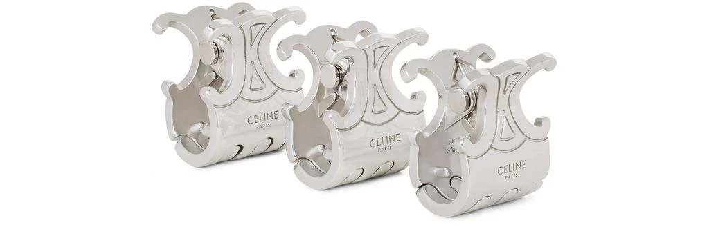 商品Celine|Triomphe 迷你发夹一套 3 个,价格¥3745,第2张图片详细描述