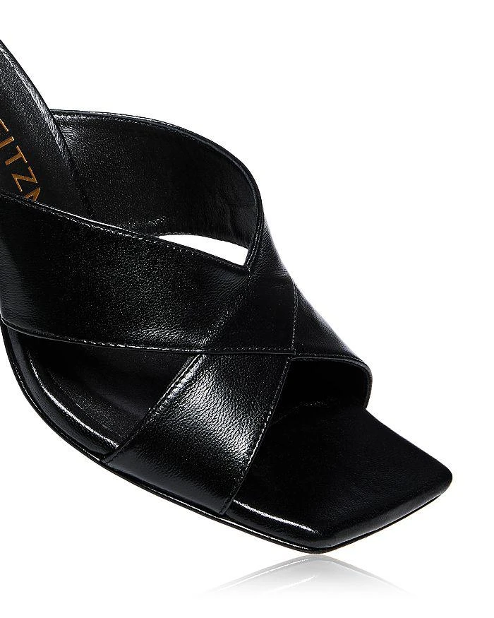 商品Stuart Weitzman|Women's Carmen 75 Slip On High Heel Sandals,价格¥2515,第5张图片详细描述