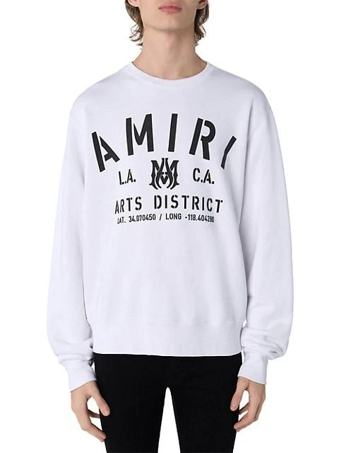 商品AMIRI|Stencil Logo Graphic Shirt,价格¥3340,第1张图片