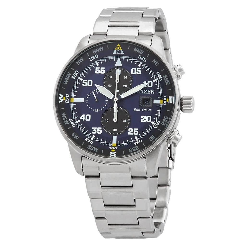 商品Citizen|Chronograph Blue Dial Men's Watch CA0690-88L,价格¥1192,第1张图片