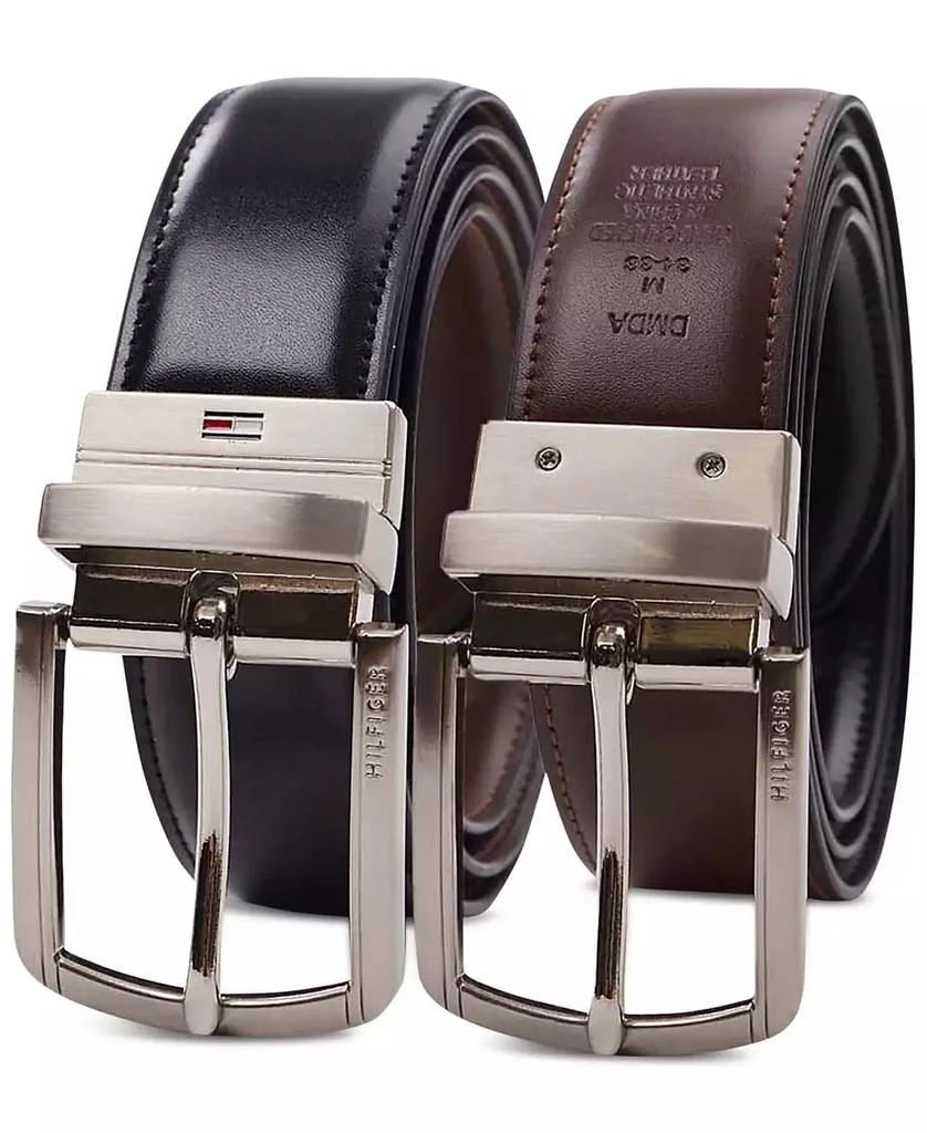 商品Tommy Hilfiger|Men's Reversible Flex Stretch Belt,价格¥262,第3张图片详细描述