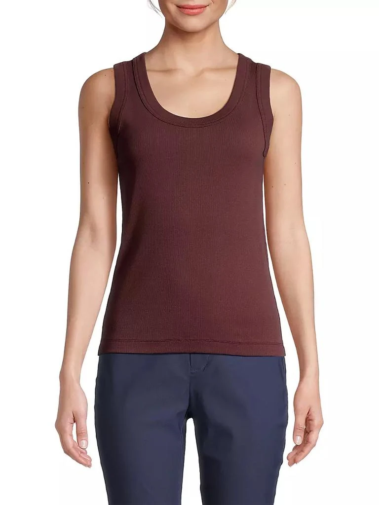 商品NIC+ZOE|Perfect Knit Scoopneck Tank,价格¥357,第2张图片详细描述