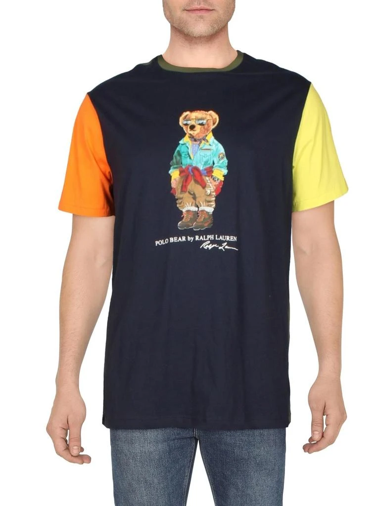 商品Ralph Lauren|Big & Tall Mens Cotton Graphic T-Shirt,价格¥545,第1张图片