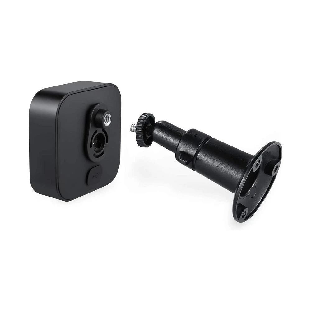 商品Wasserstein|Metal Wall Mount for Blink Outdoor, XT2 Outdoor & Indoor Camera - Adjustable Indoor/Outdoor Security Metal Wall Mount (3 Pack, Black),价格¥165,第2张图片详细描述