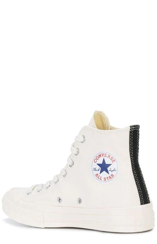 商品Comme des Garcons|Comme des Garçons Play X Converse Chuck 70 High-Top Sneakers,价格¥616,第3张图片详细描述