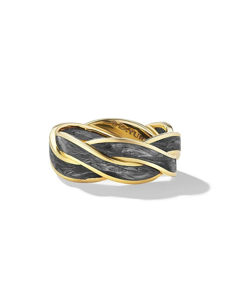 商品David Yurman|DY Helios™ Band Ring in 18K Yellow Gold,价格¥31067,第1张图片