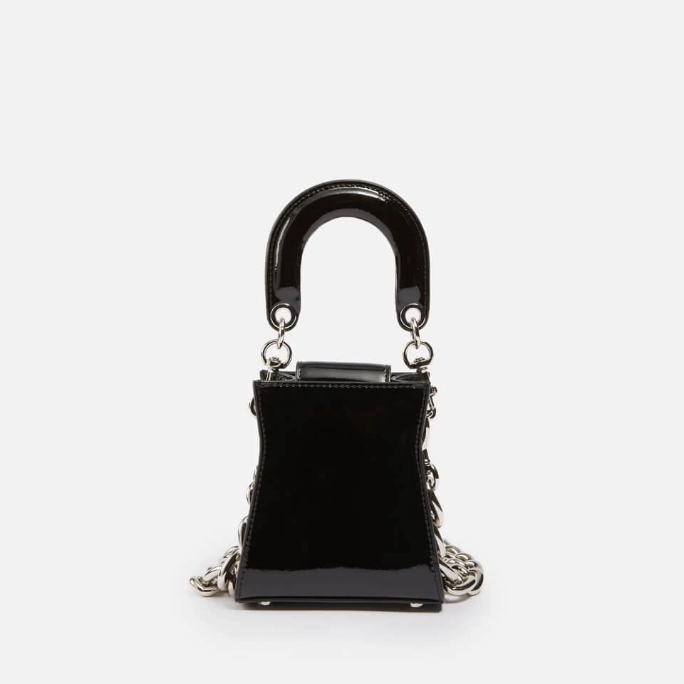 商品Vivienne Westwood|Vivienne Westwood Kelly Small Patent-Leather Tote Bag,价格¥1726,第3张图片详细描述