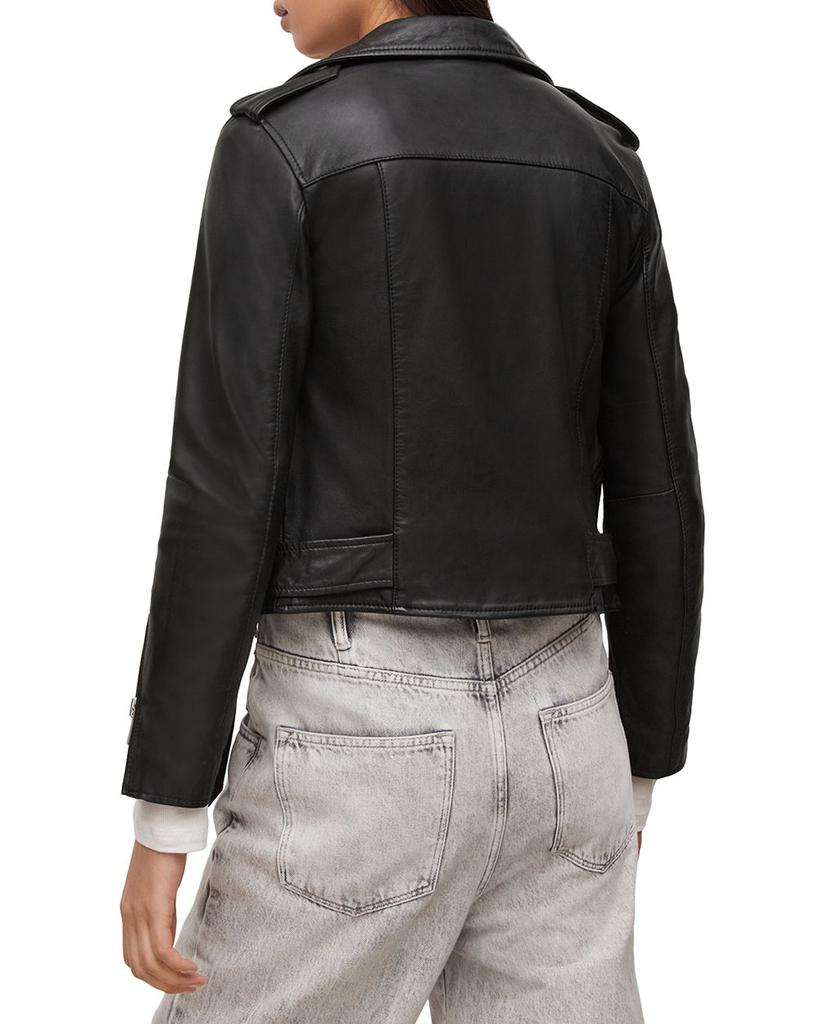 Balfern Leather Biker Jacket商品第2张图片规格展示