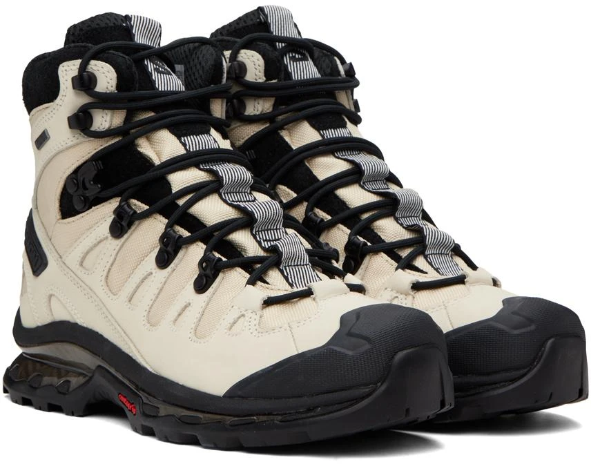 商品Salomon|Beige & Black Quest Advanced Boots,价格¥1752,第4张图片详细描述