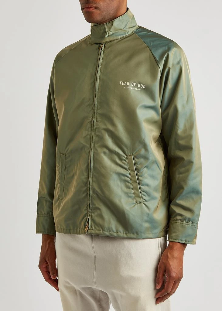 商品Fear of god|Souvenir green logo track jacket,价格¥11811,第2张图片详细描述