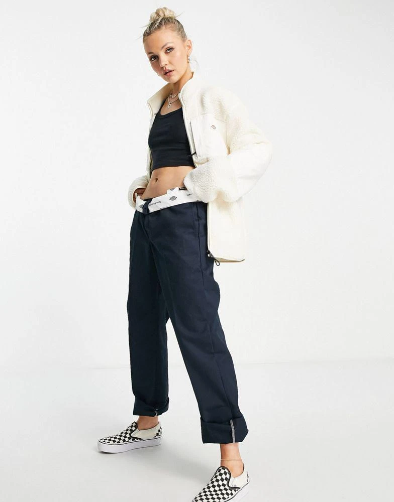 商品DICKIES|Dickies Red Chute Sherpa jacket in ecru,价格¥798,第4张图片详细描述