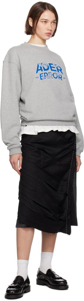 Gray Graphic Crewneck Sweatshirt – On Sale Now with Up to 10