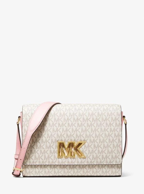 商品Michael Kors|Mimi Medium Logo Messenger Bag,价格¥681,第1张图片