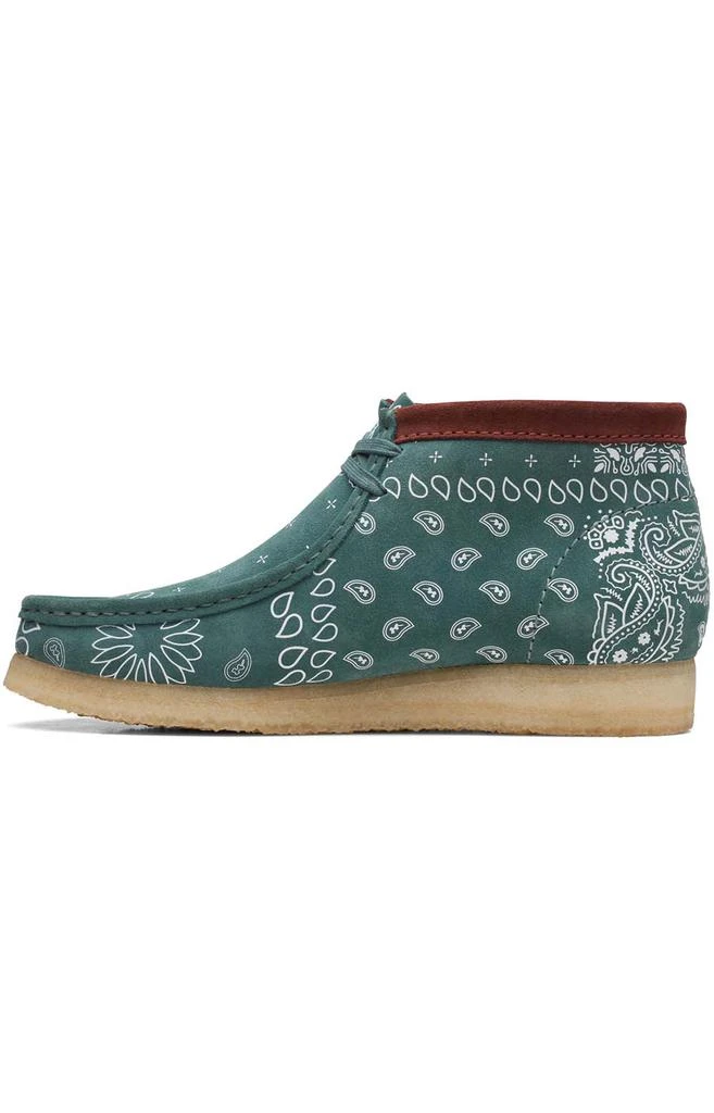 商品Clarks|(26168803) Wallabee Boots - Green Paisley,价格¥601,第4张图片详细描述