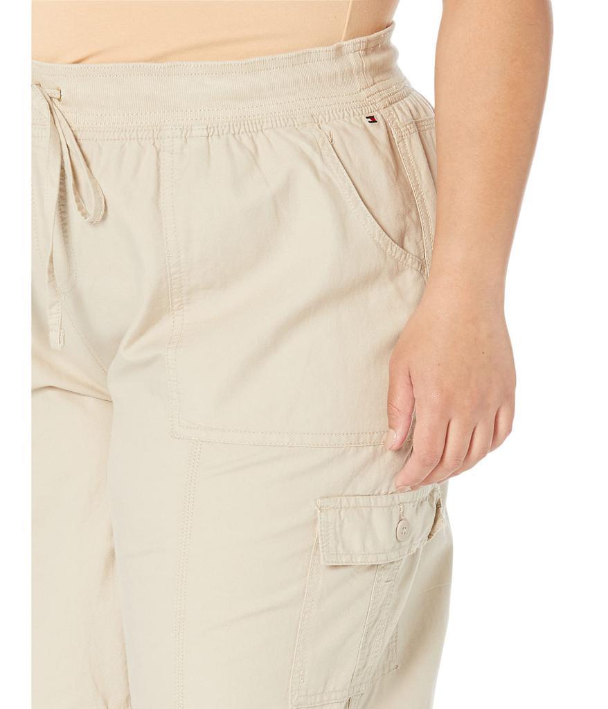 商品Tommy Hilfiger|Plus Size Crop Cargo Pants,价格¥222,第5张图片详细描述