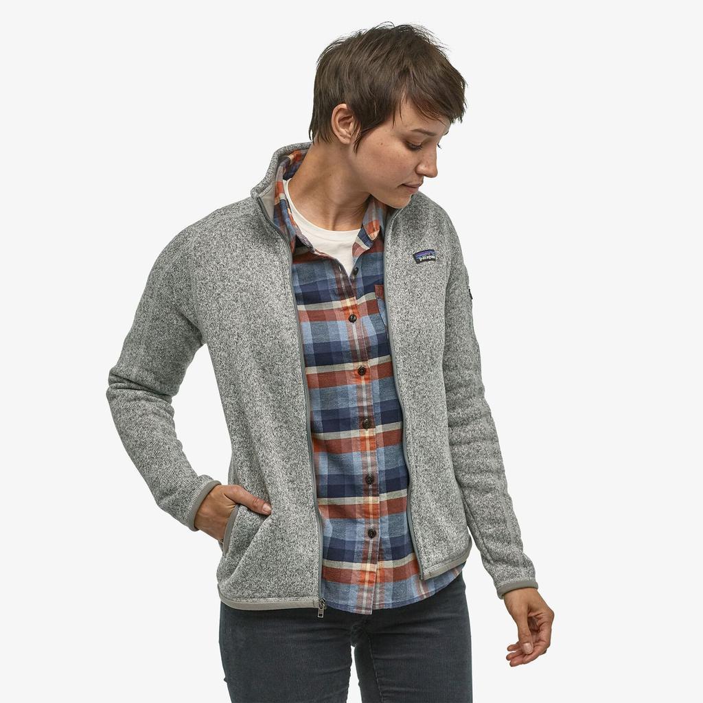 商品Patagonia|Ws Better Sweater Jacket - White Birch,价格¥1072,第1张图片
