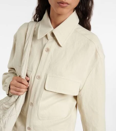 商品Lemaire|Linen and wool shirt,价格¥3714,第4张图片详细描述