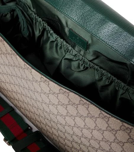 商品Gucci|婴幼儿 — GG帆布皮革妈咪包,价格¥19577,第2张图片详细描述