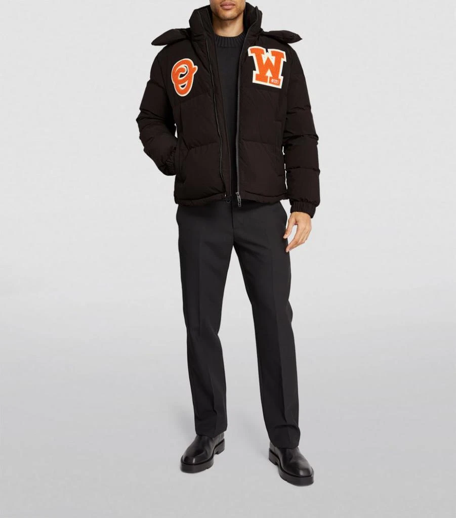 商品Off-White|Logo Puffer Jacket,价格¥4391,第2张图片详细描述
