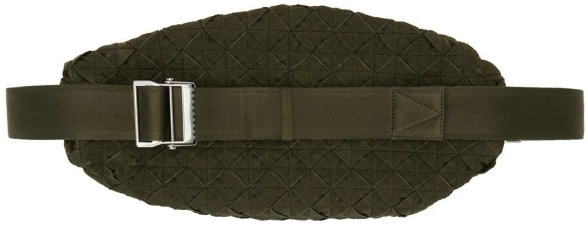 商品Bottega Veneta|军绿色 Intrecciato 腰包,价格¥19098,第2张图片详细描述