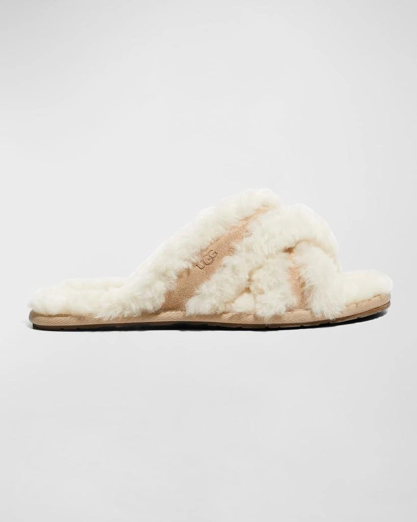 商品UGG|Scuffita Crisscross Shearling Slippers,价格¥344,第1张图片