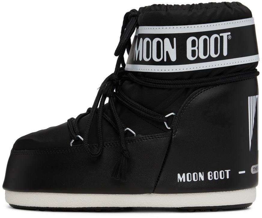 商品Moon Boot|Black Icon Boots,价格¥1212,第5张图片详细描述