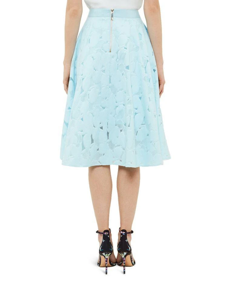 商品Ted Baker London|Ted Baker Floral Burnout Circle Skirt,价格¥959,第2张图片详细描述