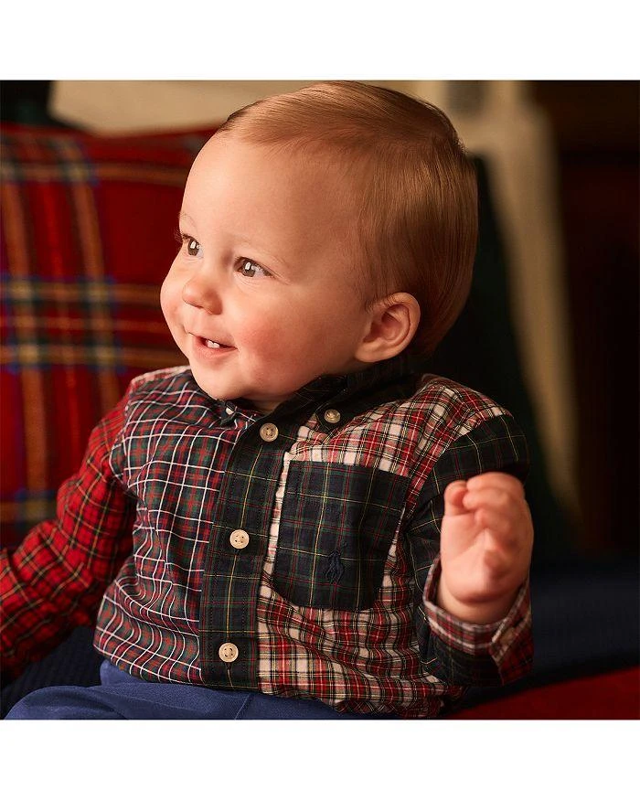商品Ralph Lauren|Boys' Mixed Plaid Shirt & Chino Pants Set - Baby,价格¥171,第4张图片详细描述