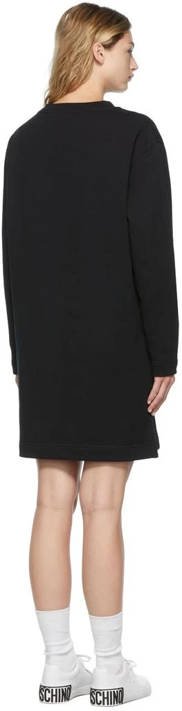 商品Moschino|Black Painted Teddy Bear Sweatshirt Dress,价格¥2927,第3张图片详细描述