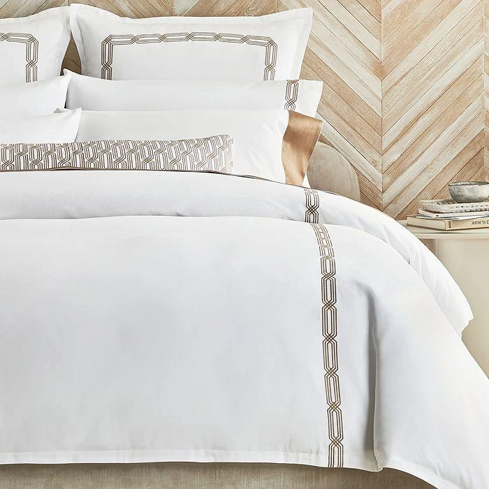 商品Hudson|Italian Tivoli Embroidered Duvet, Full/Queen - Exclusive,价格¥3135,第2张图片详细描述