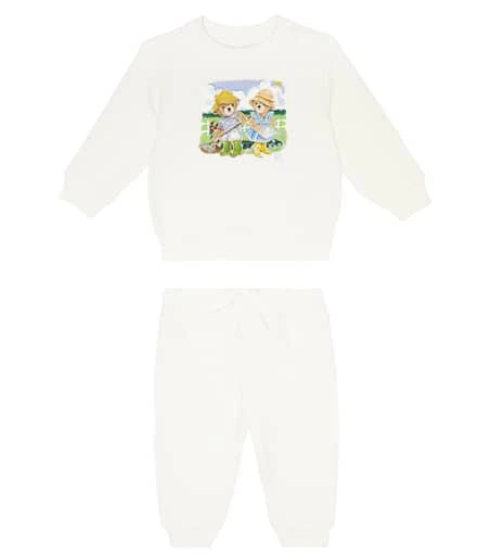 商品Ralph Lauren|Baby printed sweatshirt and sweatpants,价格¥889,第1张图片