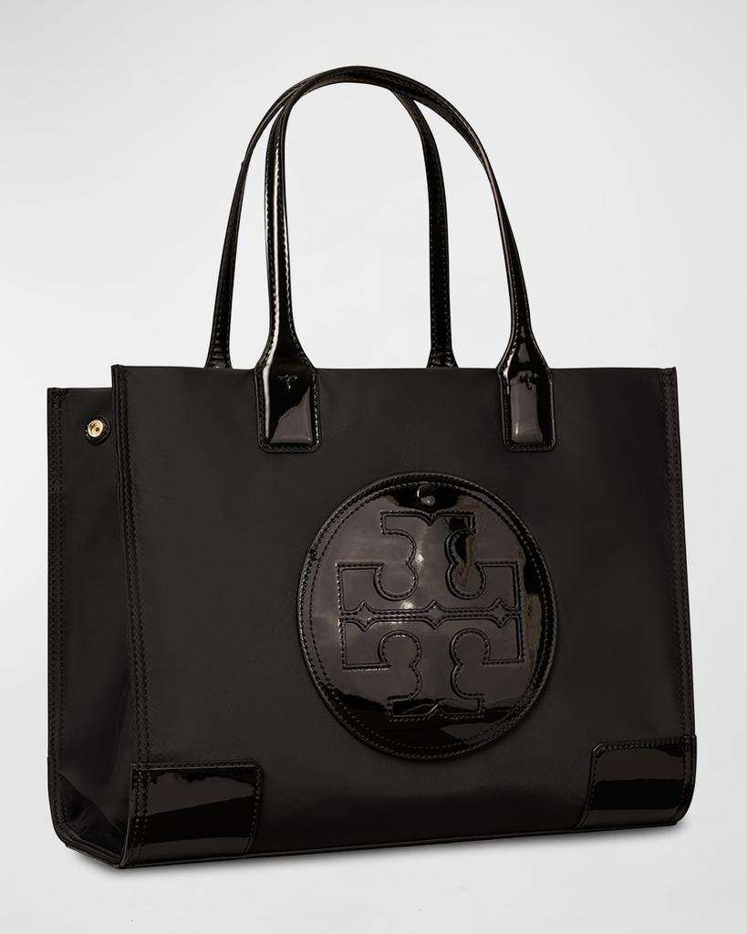 商品Tory Burch|Ella Mini Patent Recycled Nylon Tote Bag,价格¥1676,第4张图片详细描述