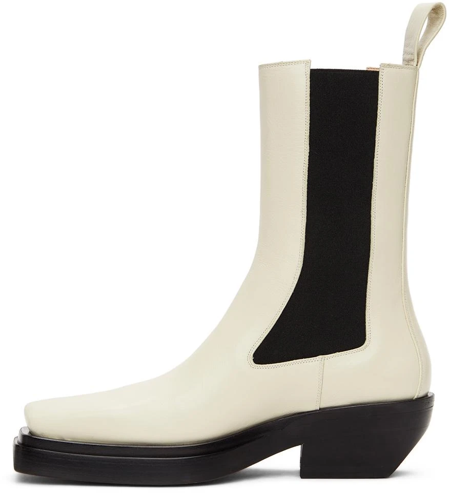 商品Bottega Veneta|Off-White 'The Lean' Chelsea Boots,价格¥12137,第3张图片详细描述