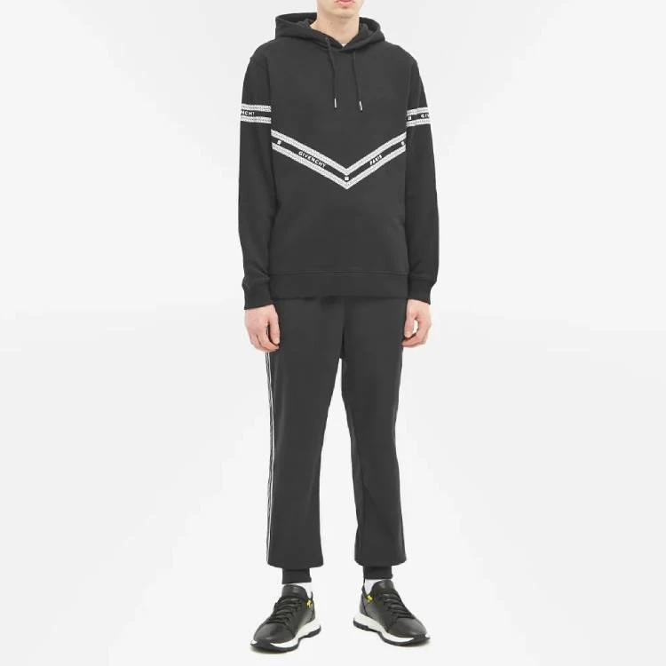 商品[国内直发] Givenchy|链条印花连帽卫衣 男款 黑色,价格¥5259,第5张图片详细描述