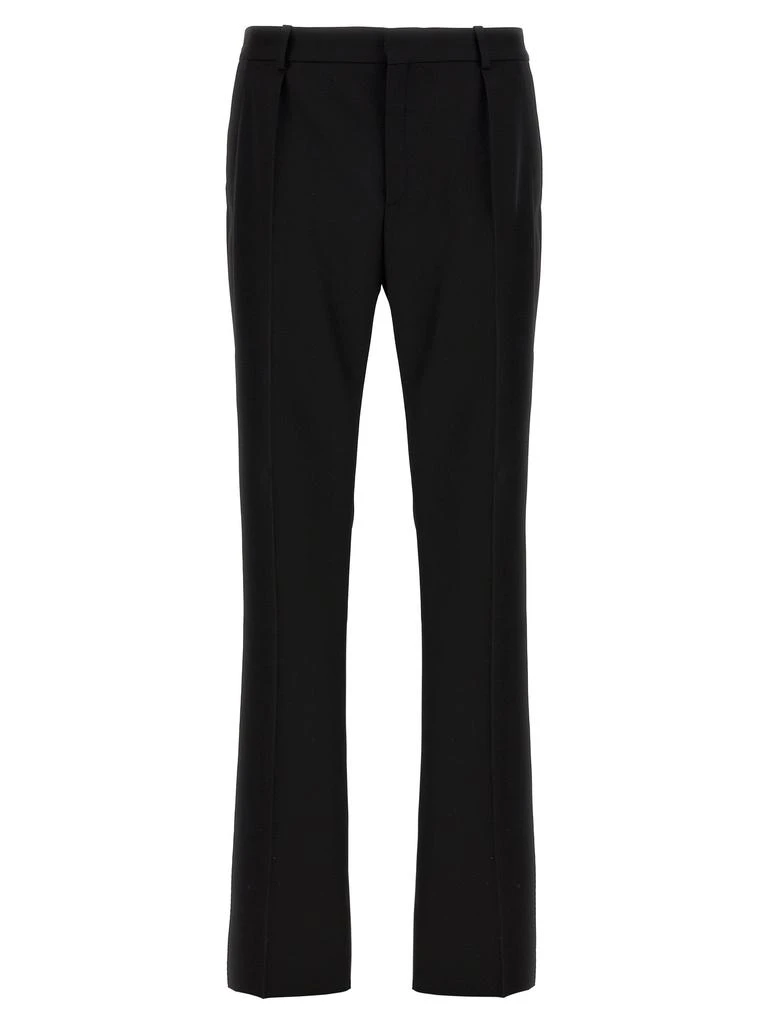 商品Yves Saint Laurent|Tucked-Up Pants Black,价格¥4019,第1张图片