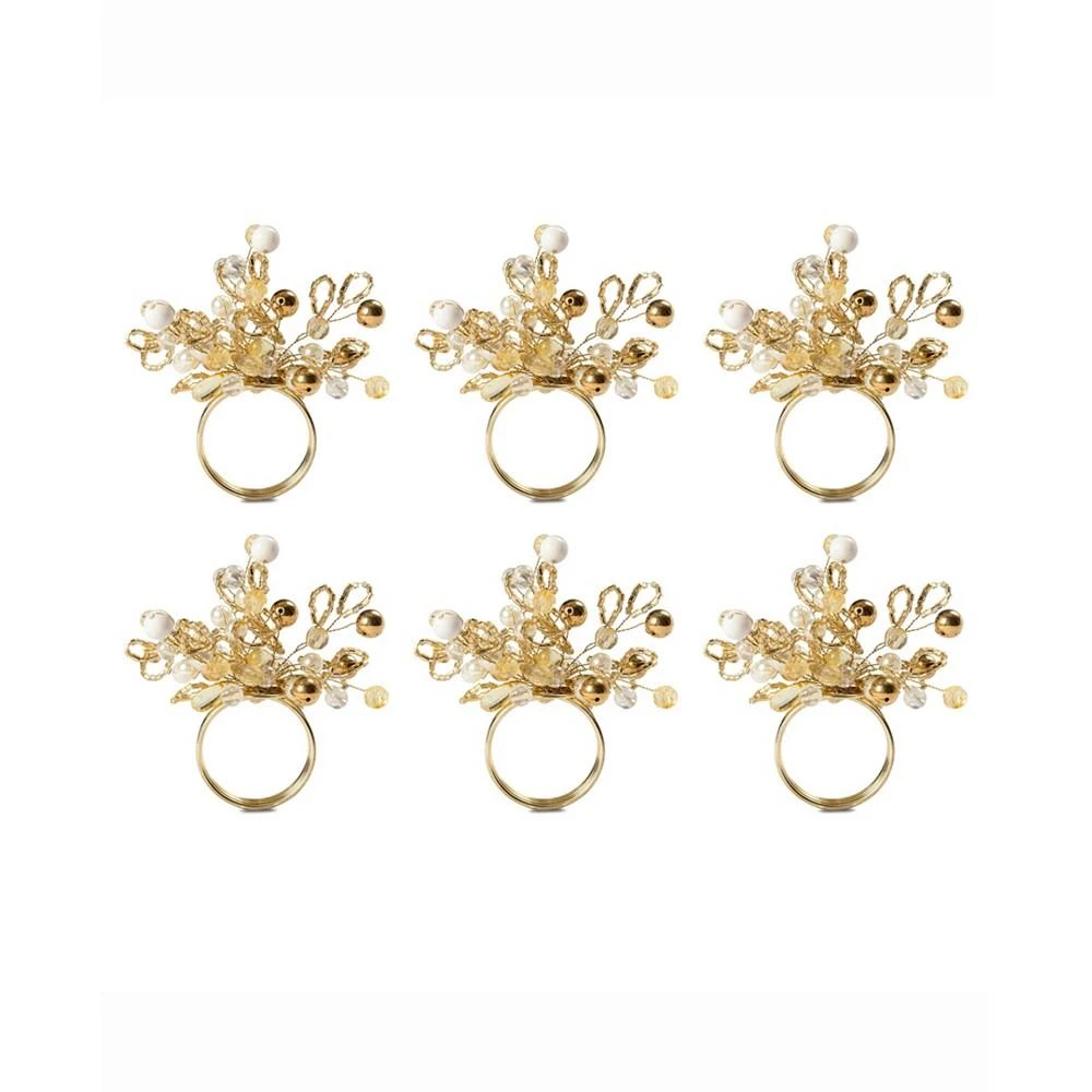 商品Design Imports|Multi Bead Napkin Ring, Set of 6,价格¥255,第1张图片