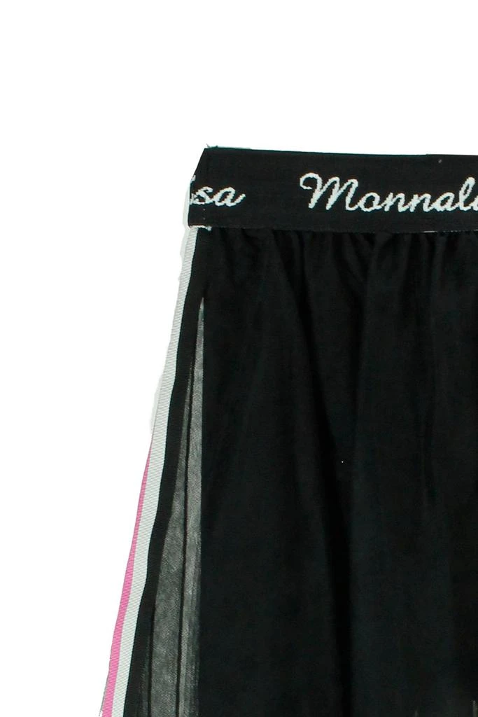 商品MONNALISA|Monnalisa Logo Waist Tulle Skirt,价格¥533,第3张图片详细描述