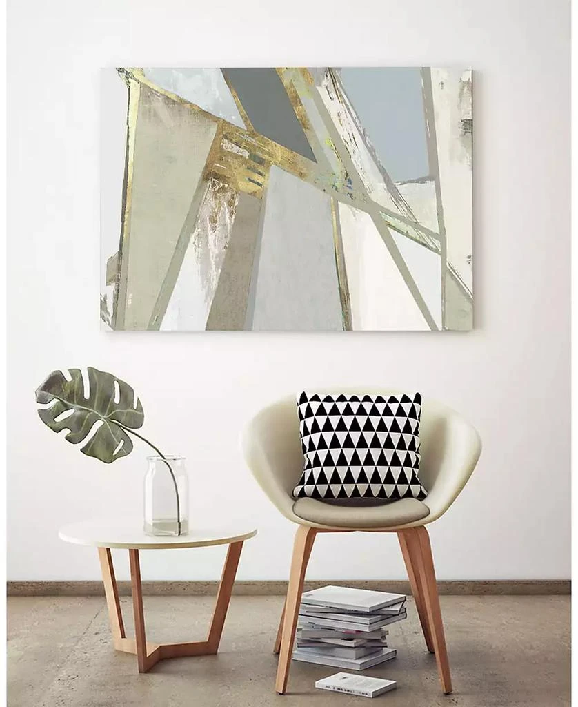 14" x 11" Warm Geometric I Neutral Version Museum Mounted Canvas Print 商品