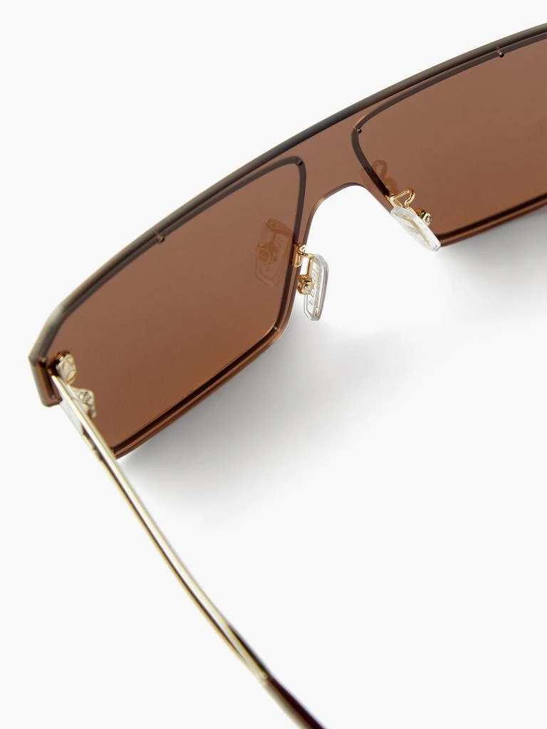 Square metal sunglasses 商品