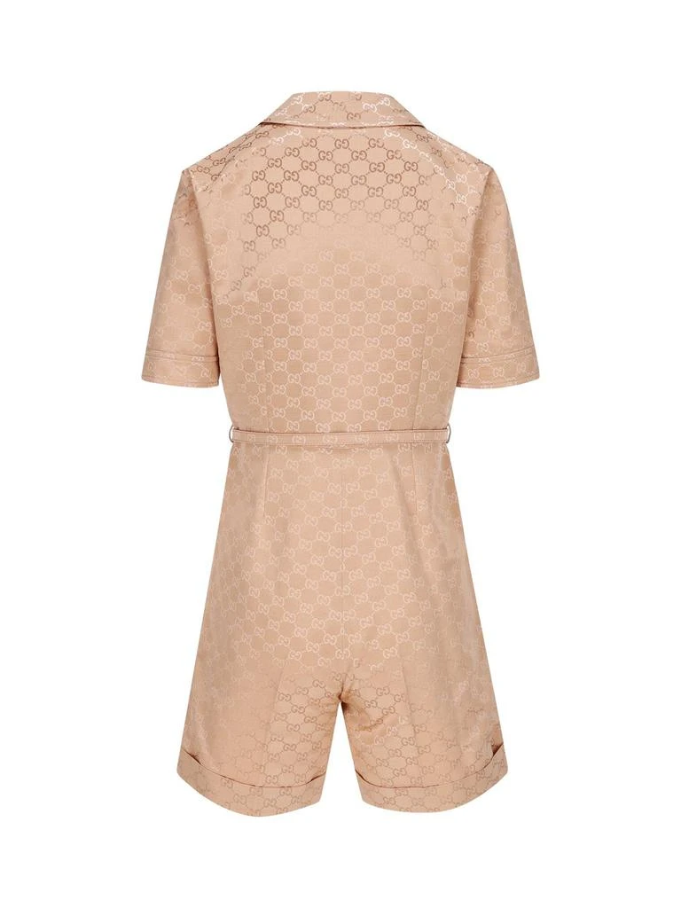 商品Gucci|Gucci GG Satin Jumpsuit,价格¥11220,第2张图片详细描述