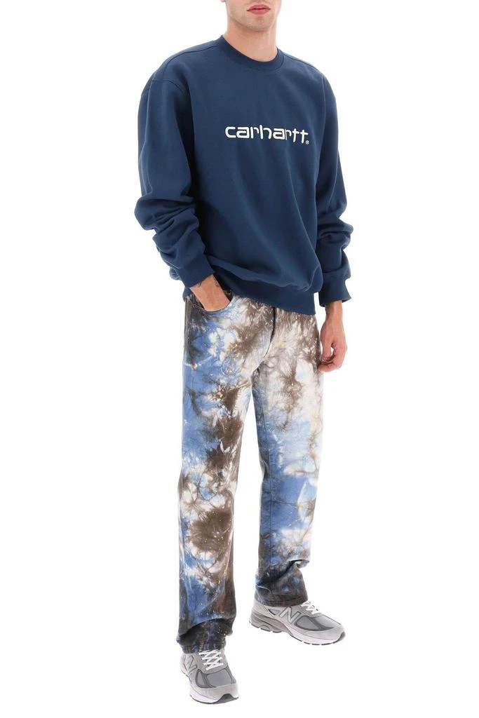 商品Carhartt WIP|Crew-neck sweatshirt with logo embroidery,价格¥386,第2张图片详细描述