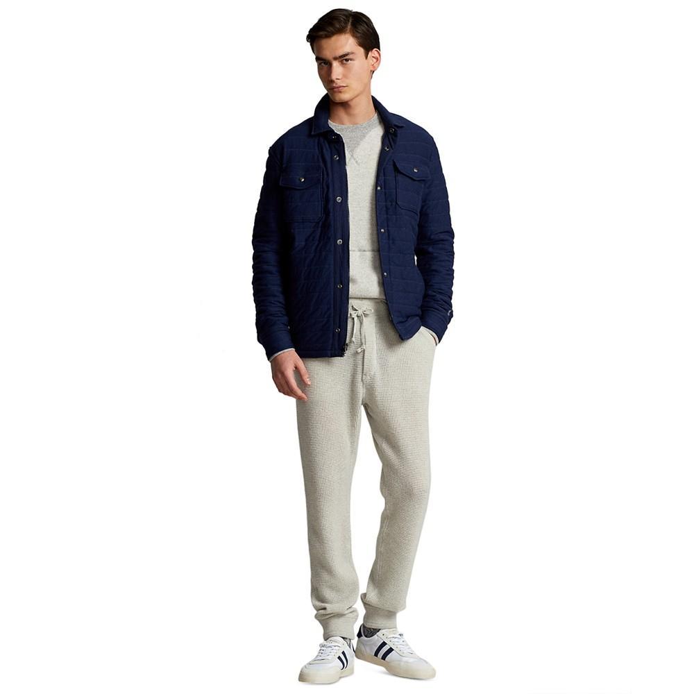 商品Ralph Lauren|Men's Quilted Double-Knit Shirt Jacket,价格¥1010,第6张图片详细描述