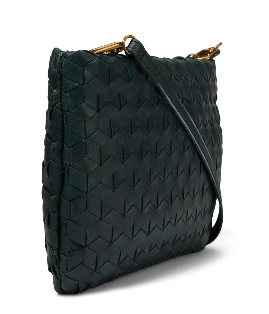 商品Madewell|The Puff Crossbody Bag: Woven Leather Edition,价格¥468,第4张图片详细描述