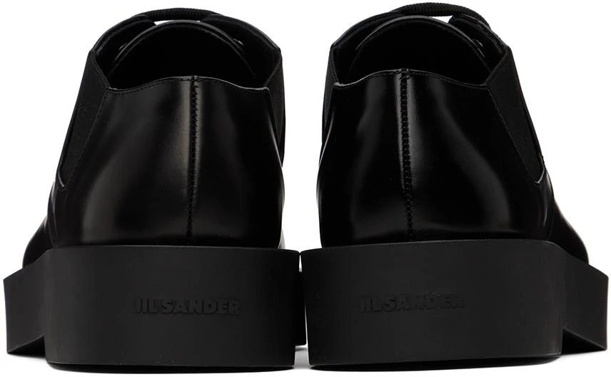 商品Jil Sander|Black Lace-Up Derbys,价格¥6335,第2张图片详细描述