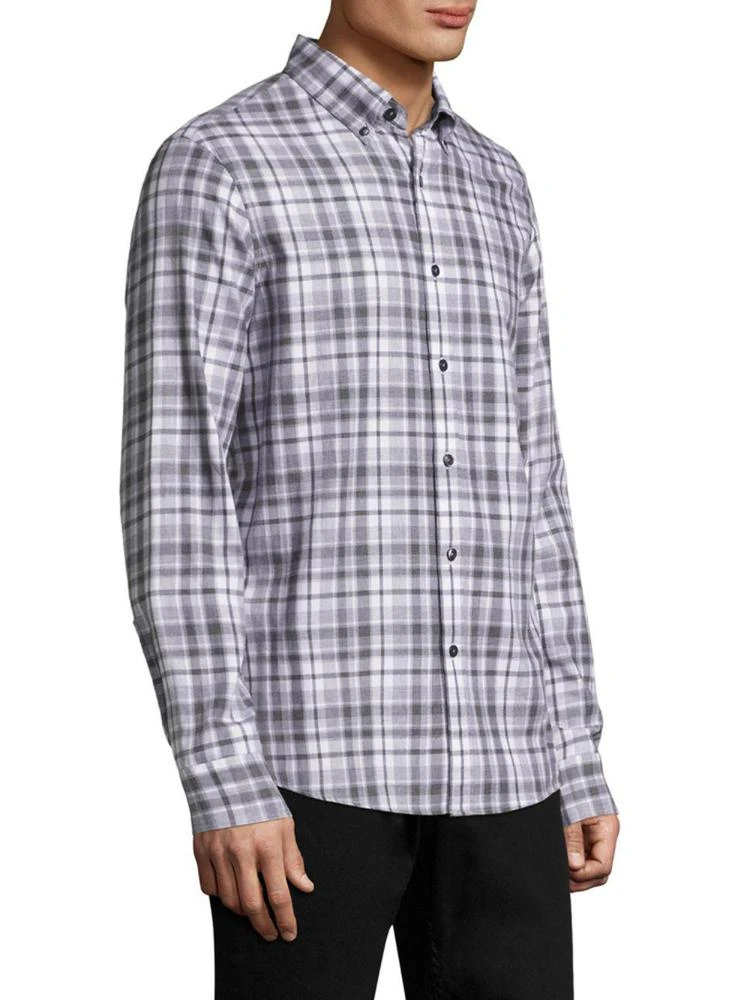 商品Michael Kors|Plaid Cotton Casual Button-Down Shirt,价格¥286,第3张图片详细描述