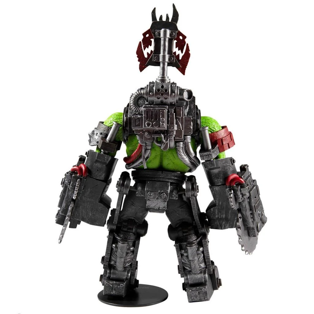 商品McFarlane Toys|McFarlane Warhammer 40,000 Megafig Action Figure - Ork Meganob with Buzzsaw,价格¥437,第3张图片详细描述
