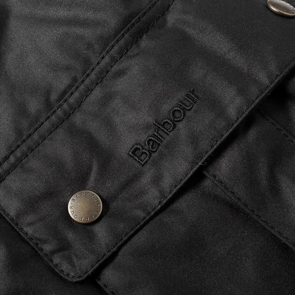 商品Barbour|Barbour International Duke Wax Jacket,价格¥1141,第3张图片详细描述